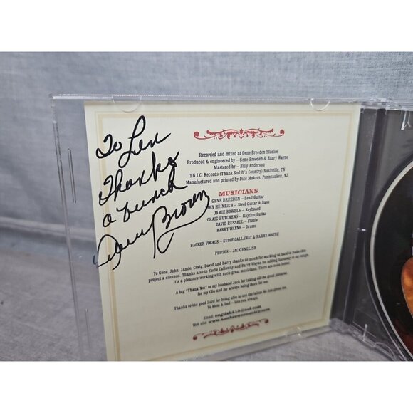 Ann Brown - Honky Tonks & Teardrops by Ann Brown (CD, 2011) Signed - Picture 4 of 4